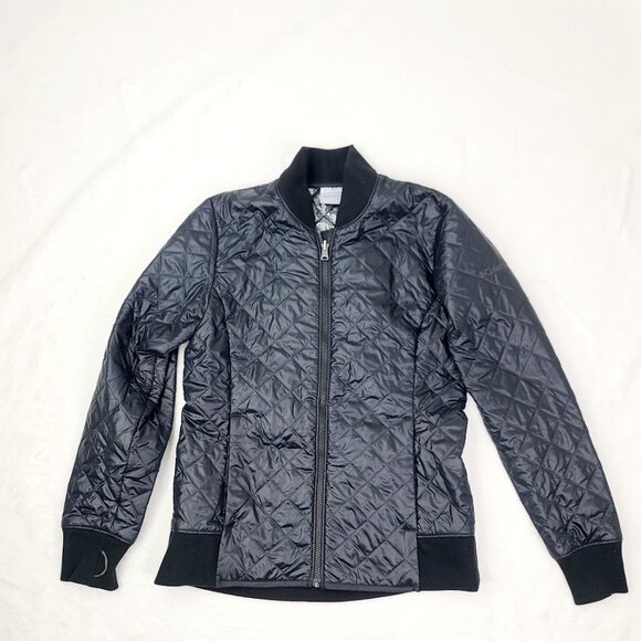 Columbia Women's Black Omni-Heat Interchange Insulated Quilted Jacket Size S - Picture 2 of 11